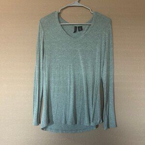 Light Green Long Sleeve Top - Large